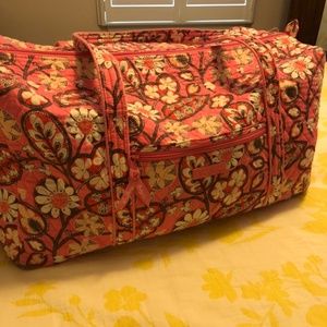 Vera Bradley Lay Flat Travel Duffel Bag
